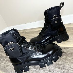 Men’s Prada Monolith Boots